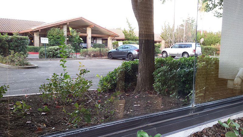 After screen cleaning