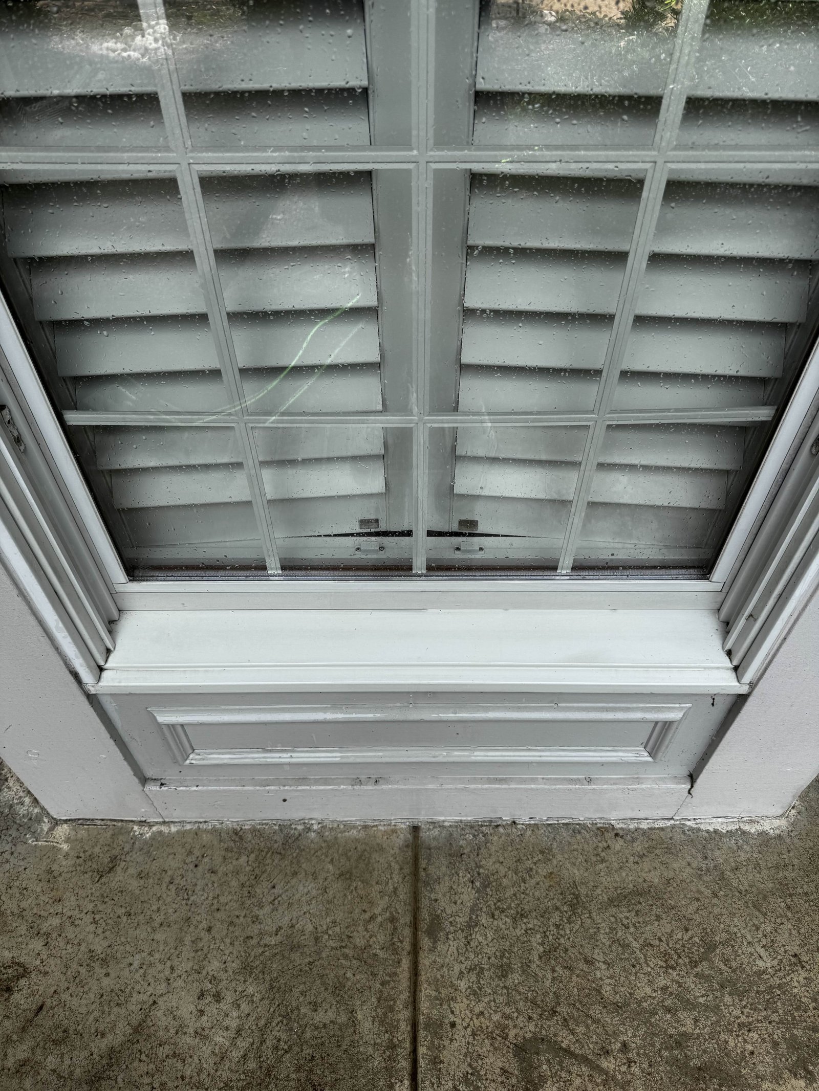 Exterior window cleaning result