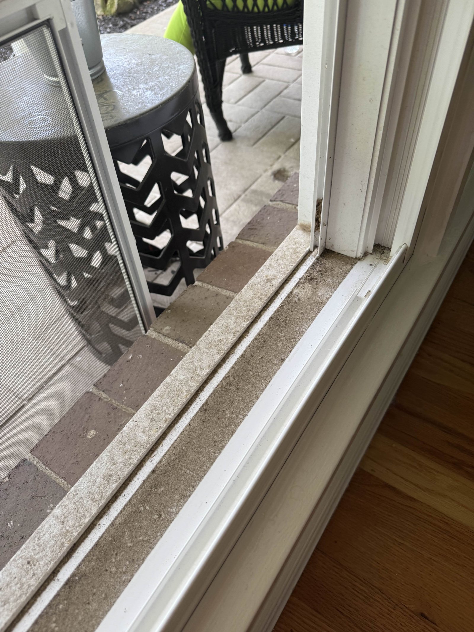 Before window cleaning – exterior